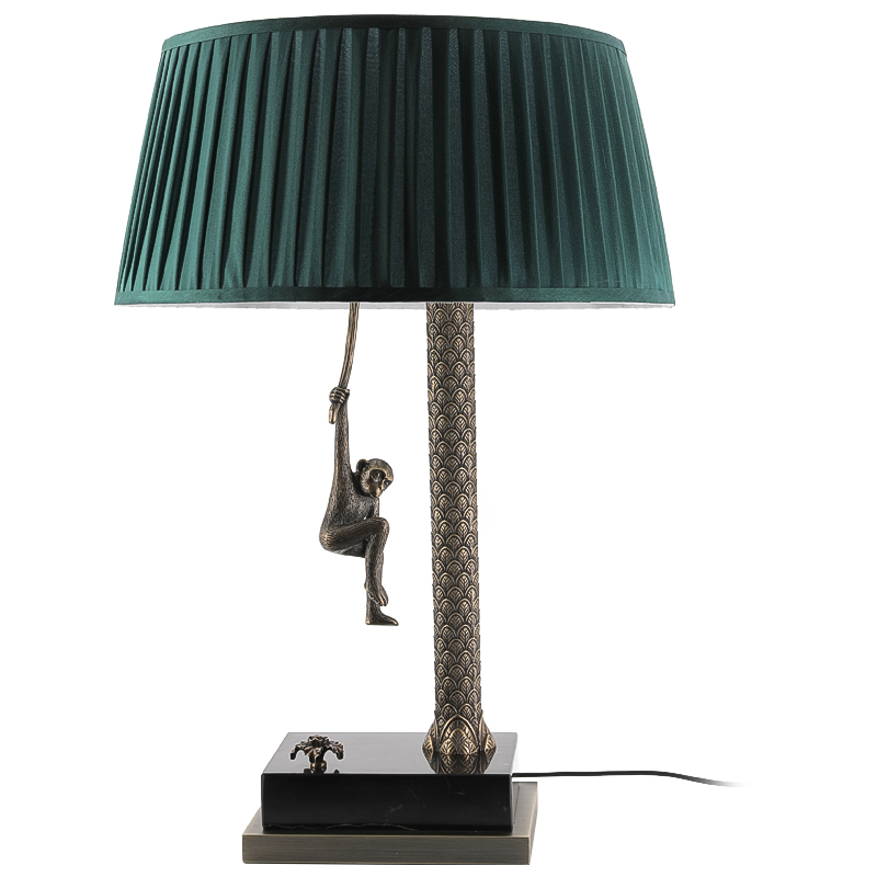 Настольная лампа Джунгли Table Lamp Jungle Emerald Латунь Античная полированная Черный Мрамор Nero Изумрудный Настольная лампа Джунгли Table Lamp Jungle Emerald Латунь Античная полированная Черный Мрамор Nero Изумрудный в Кирове | Loft Concept