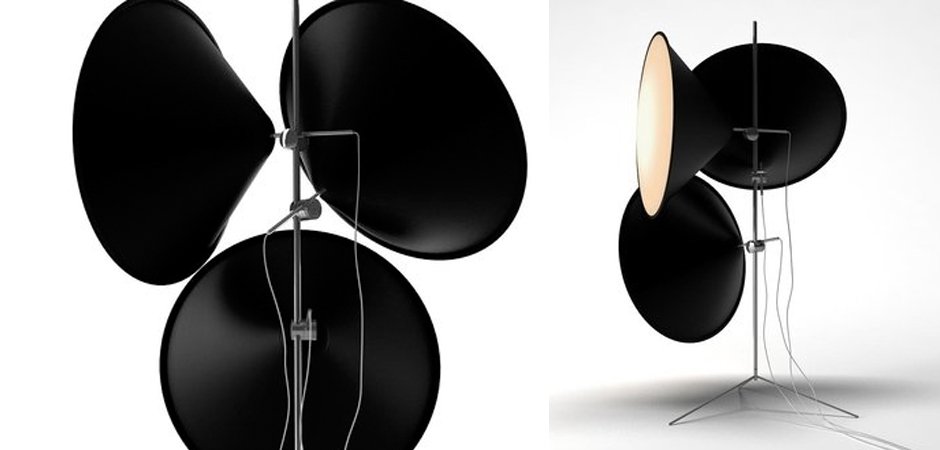 Торшер Tom Dixon Cone Black Торшер Tom Dixon Cone Black - Loft-Concept в Кирове
