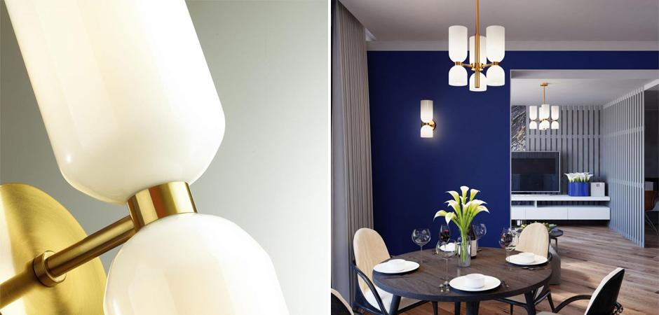 Бра Articolo Double Cup Золотое Бра Articolo Double Cup Золотое - Loft-Concept в Кирове