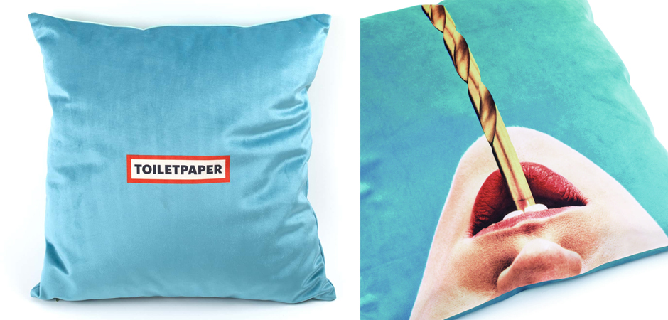 Подушка Seletti Cushion Drill Design Toiletpaper Подушка Seletti Cushion Drill Design Toiletpaper - Loft-Concept в Кирове