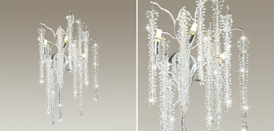 Бра Fairy Tree Silver на 3 лампы Бра Fairy Tree Silver на 3 лампы - Loft-Concept в Кирове