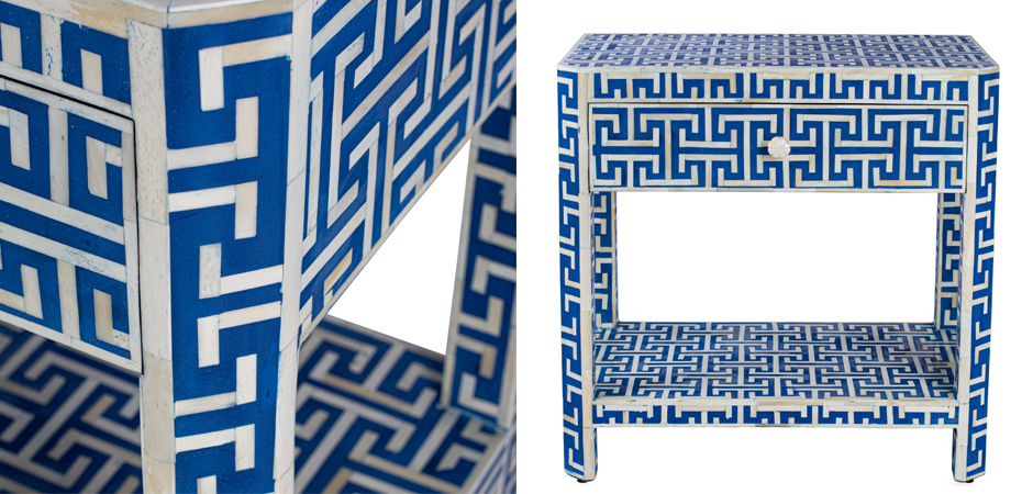Тумба Insignia Bone Inlay Bedside Тумба Insignia Bone Inlay Bedside - Loft-Concept в Кирове