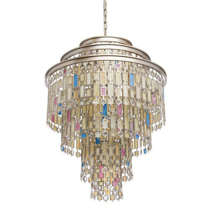Люстра Cascade Chandelier 61 Мульти Золотой Люстра Cascade Chandelier 61 Мульти Золотой в Кирове | Loft Concept