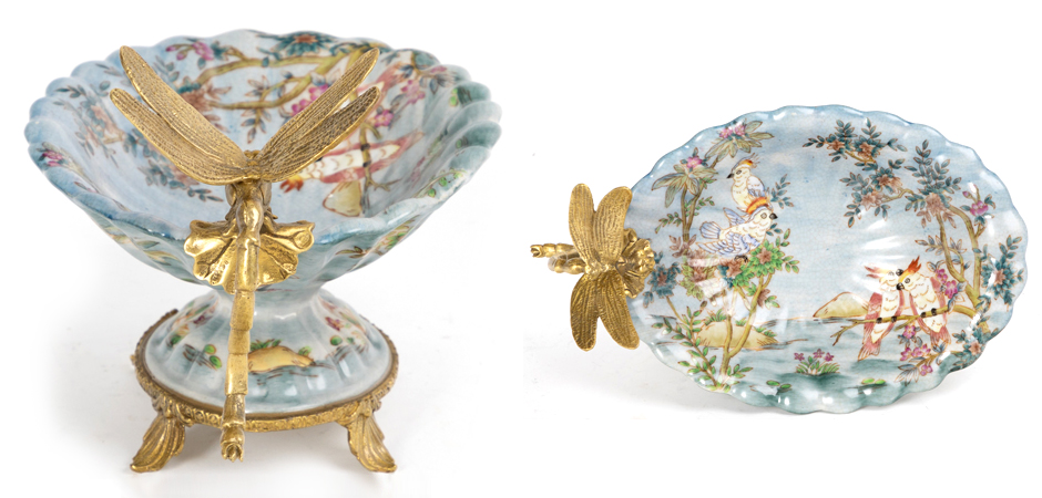 Фарфоровая чаша Blue Garden - Loft-Concept в Кирове