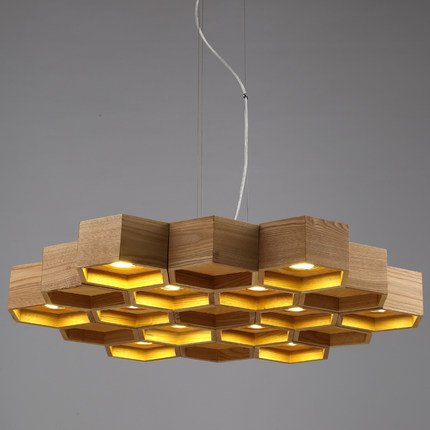Люстра Honeycomb 12 Loft Wooden Ecolight Люстра Honeycomb 12 Loft Wooden Ecolight в Кирове | Loft Concept