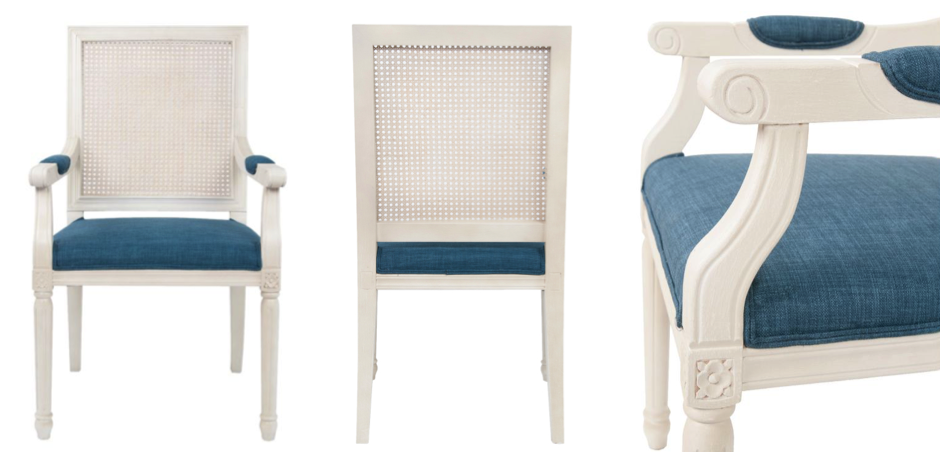 Стул French chairs Provence Garden White ArmChair Стул French chairs Provence Garden White ArmChair - Loft-Concept в Кирове