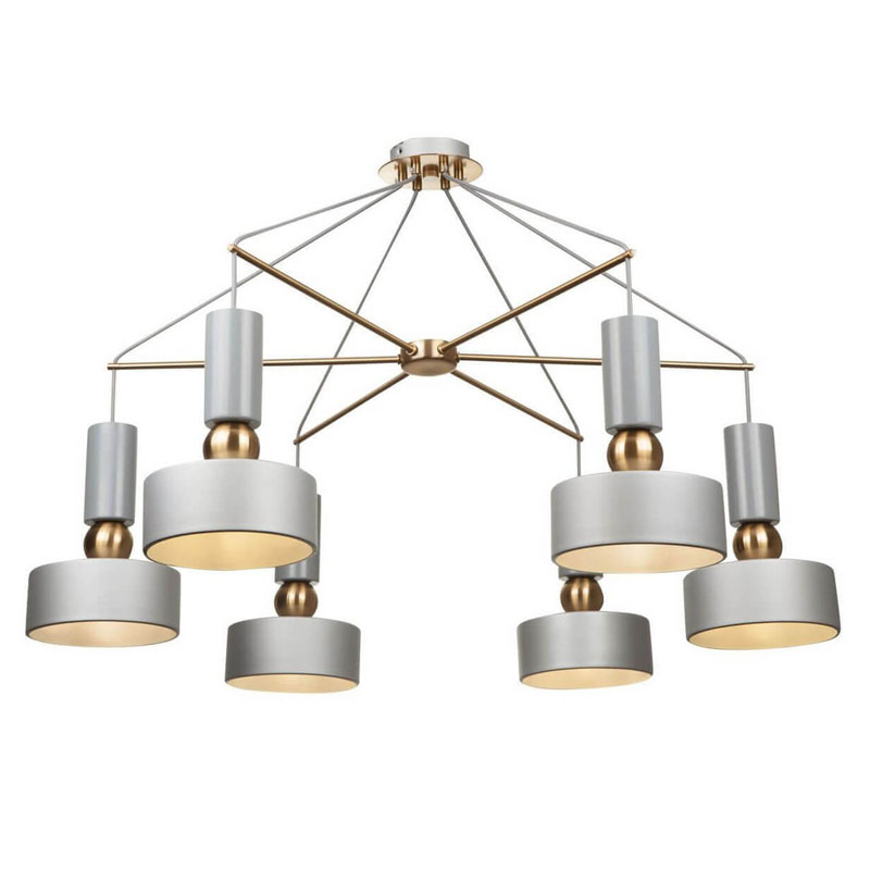 Люстра Nadalor Chandelier web Серый Люстра Nadalor Chandelier web Серый в Кирове | Loft Concept