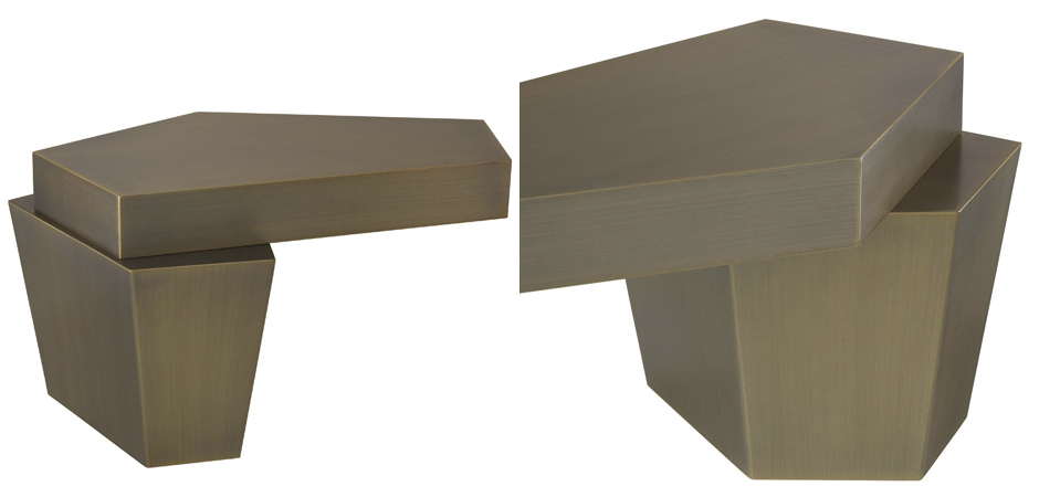 Кофейный стол Eichholtz Coffee Table Calabasas Low brass Кофейный стол Eichholtz Coffee Table Calabasas Low brass - Loft-Concept в Кирове