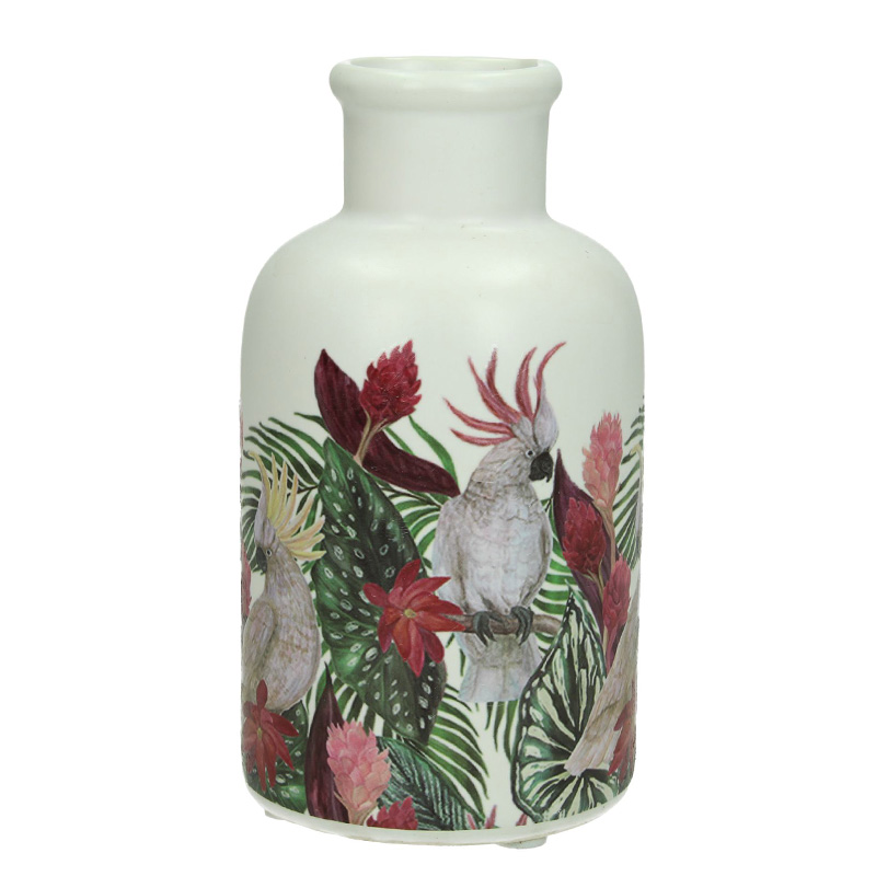 Ваза Exotic Garden Vase 15 Белый Мульти Ваза Exotic Garden Vase 15 Белый Мульти в Кирове | Loft Concept