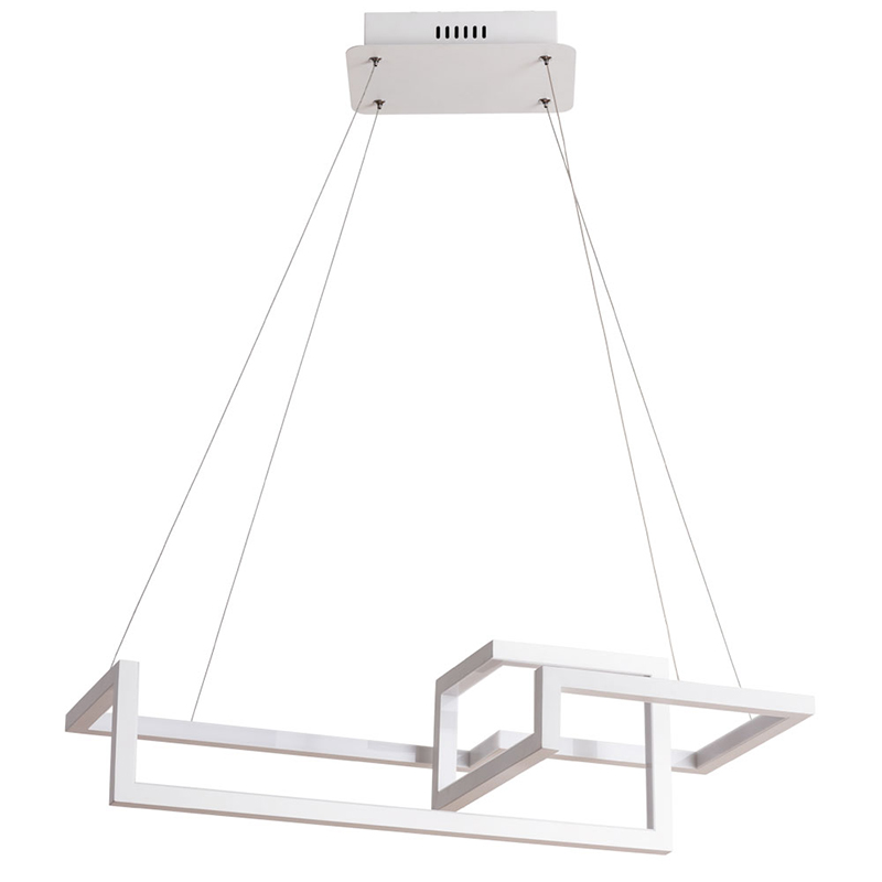 Люстра Esther Geometric White Chandelier I Белый Люстра Esther Geometric White Chandelier I Белый в Кирове | Loft Concept