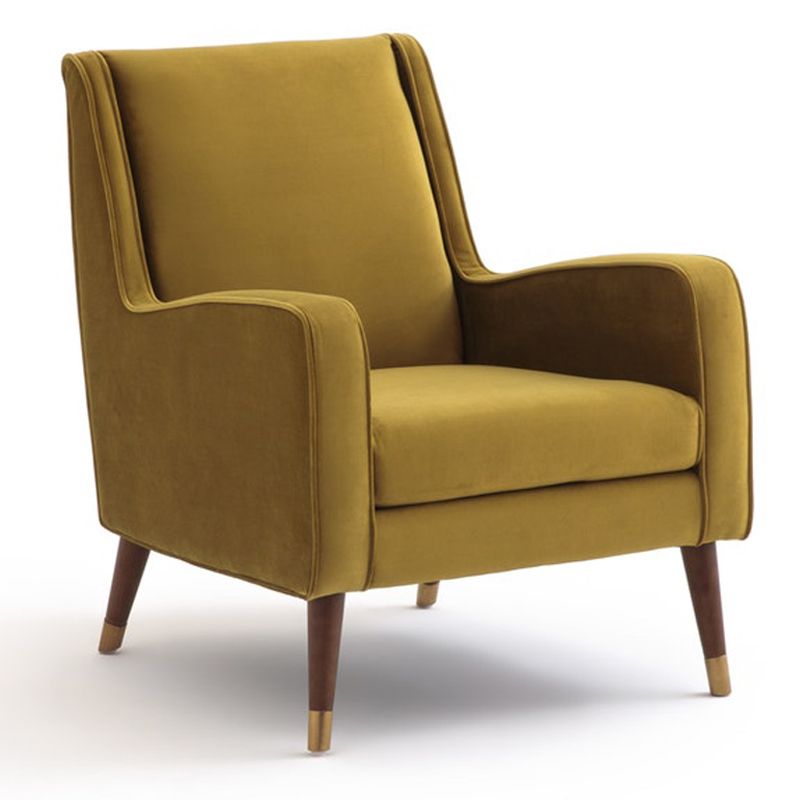 Кресло Classic Furniture горчичный Горчичный Латунь Кресло Classic Furniture горчичный Горчичный Латунь в Кирове | Loft Concept