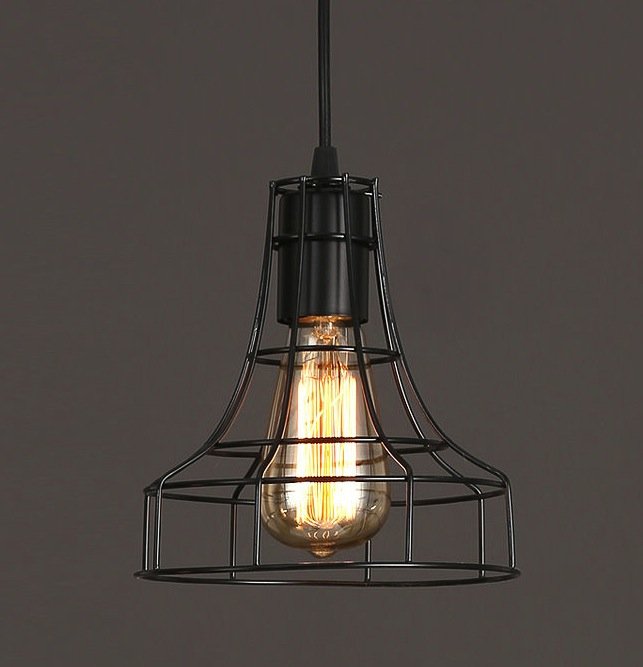Cветильник Loft Nest Cage №2 Черный Cветильник Loft Nest Cage №2 Черный в Кирове | Loft Concept
