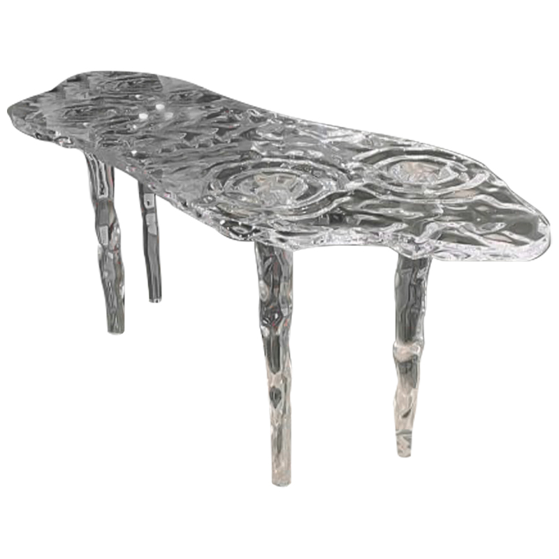 Дизайнерский Стол из прозрачного Акрила Crystal Icicle Table Прозрачный Дизайнерский Стол из прозрачного Акрила Crystal Icicle Table Прозрачный в Кирове | Loft Concept
