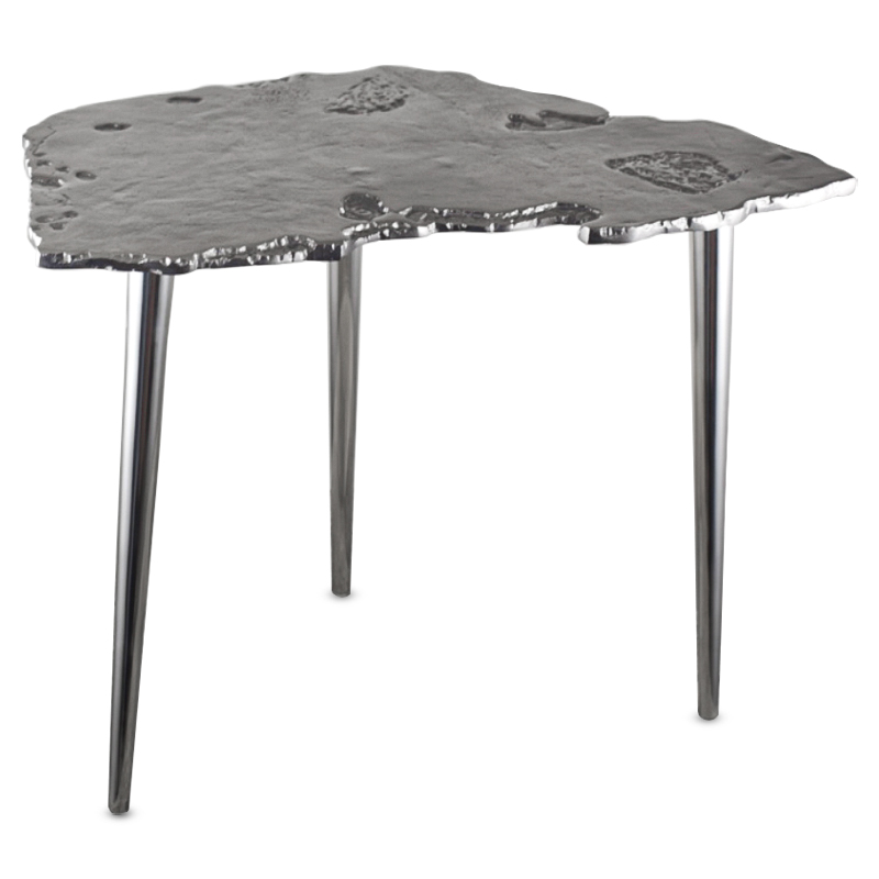 Приставной стол Edmundo Side Table II Серебряный Приставной стол Edmundo Side Table II Серебряный в Кирове | Loft Concept