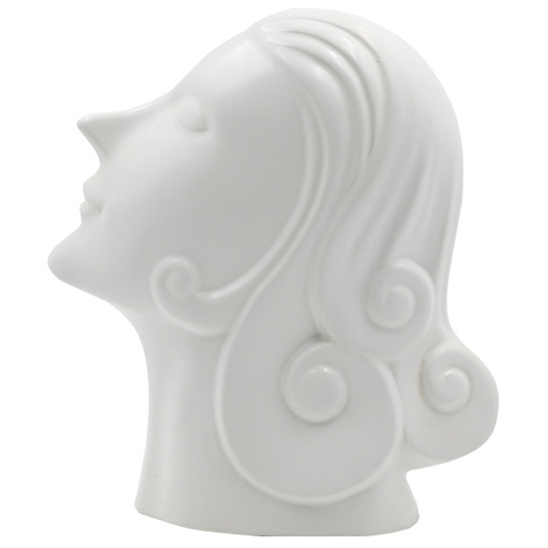 Статуэтка Side Profile White Statuette Белый Статуэтка Side Profile White Statuette Белый в Кирове | Loft Concept