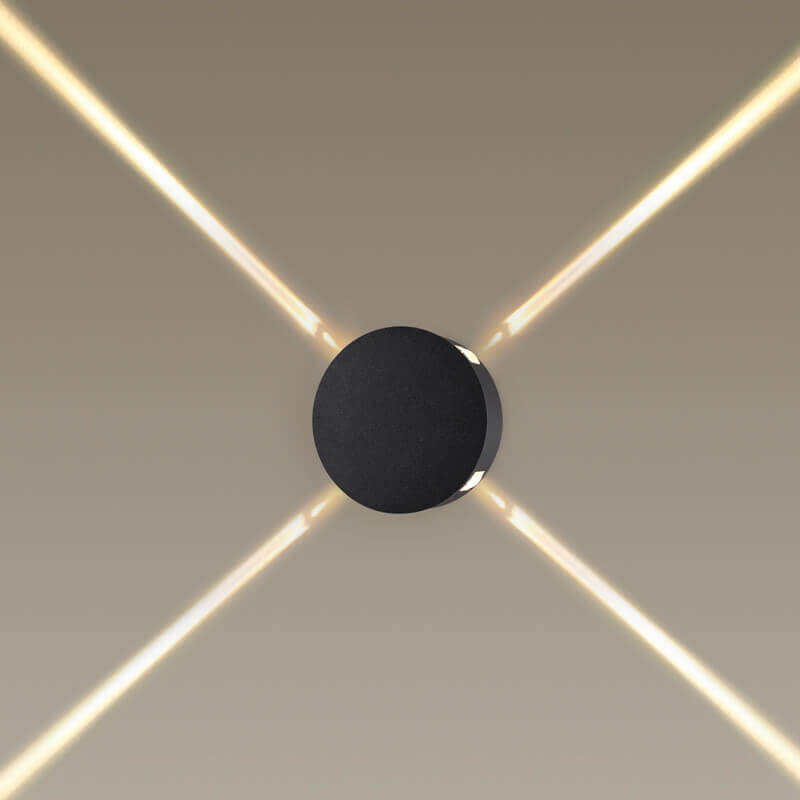 Спот Jedi Beam Sconce Circle black Черный Спот Jedi Beam Sconce Circle black Черный в Кирове | Loft Concept