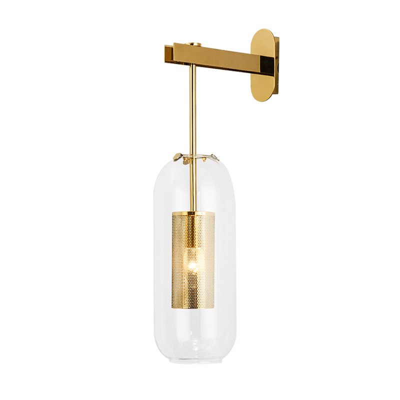 Бра Perforation Wall Lamp Золотой в Кирове | Loft Concept 