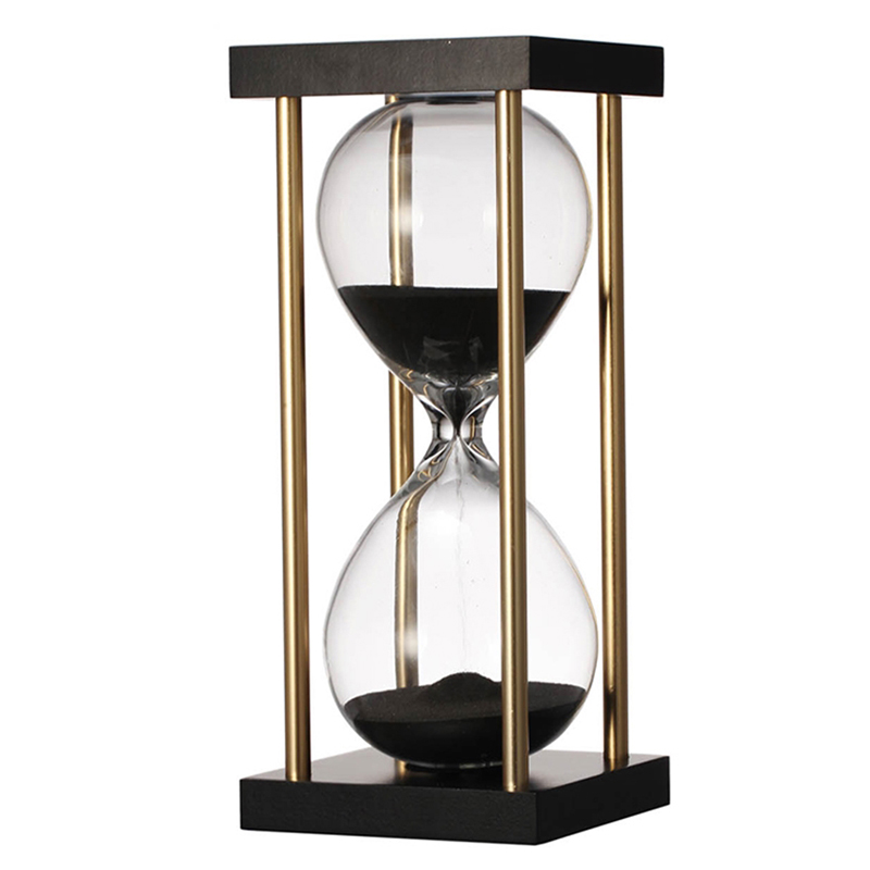 Песочные часы Ramirus Watch black Черный Золотой Песочные часы Ramirus Watch black Черный Золотой в Кирове | Loft Concept