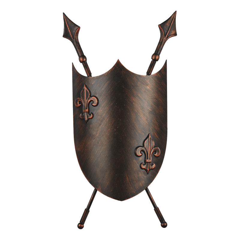 Бра Shield Heraldic Lily Sconce Коричневый винтаж Бра Shield Heraldic Lily Sconce Коричневый винтаж в Кирове | Loft Concept