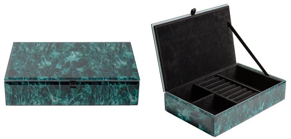 Шкатулка Turquoise Smoke Шкатулка Turquoise Smoke - Loft-Concept в Кирове