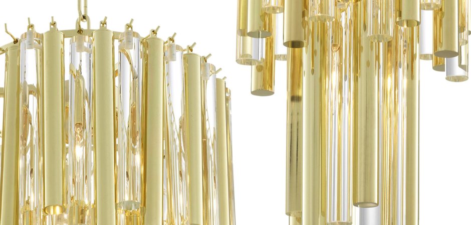 Люстра Eichholtz Chandelier Gigi S Gold Люстра Eichholtz Chandelier Gigi S Gold - Loft-Concept в Кирове