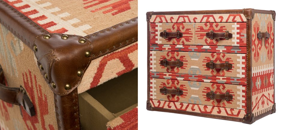 Комод Килим Howard Kilim Chest of Drawers Комод Килим Howard Kilim Chest of Drawers - Loft-Concept в Кирове
