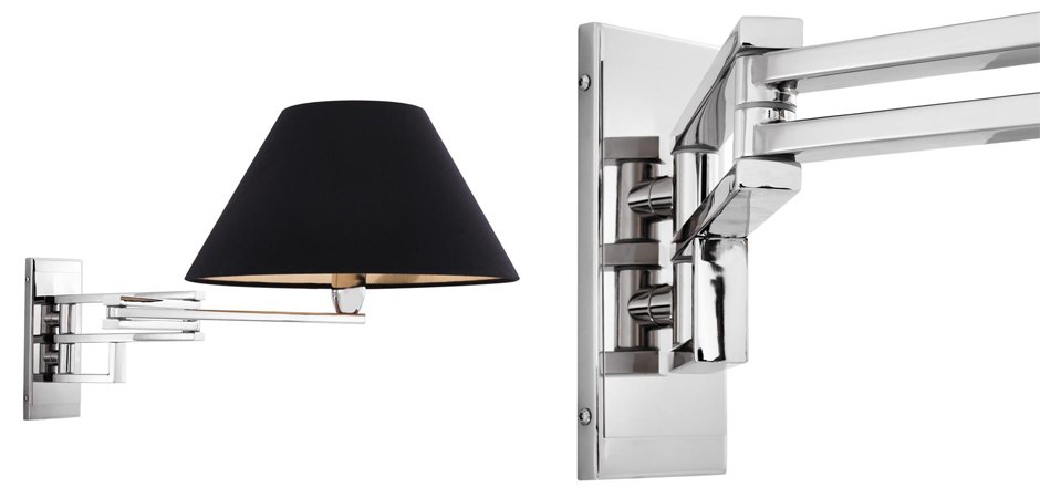 Бра Wall Lamp Lutetia Nickel - Loft-Concept в Кирове
