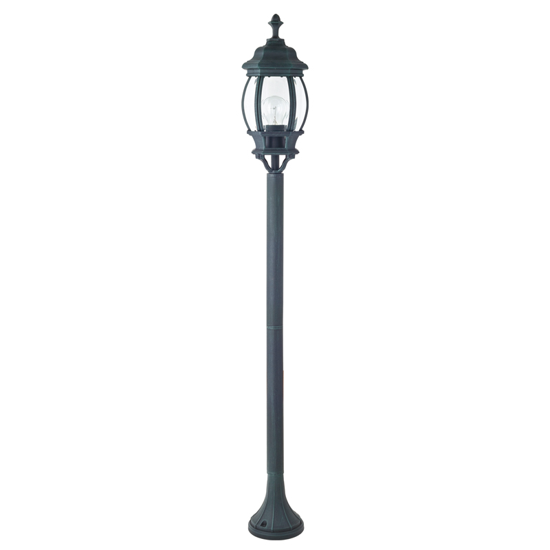Уличный светильник Lacres Street lamp Винтажный черный Прозрачное Стекло Уличный светильник Lacres Street lamp Винтажный черный Прозрачное Стекло в Кирове | Loft Concept