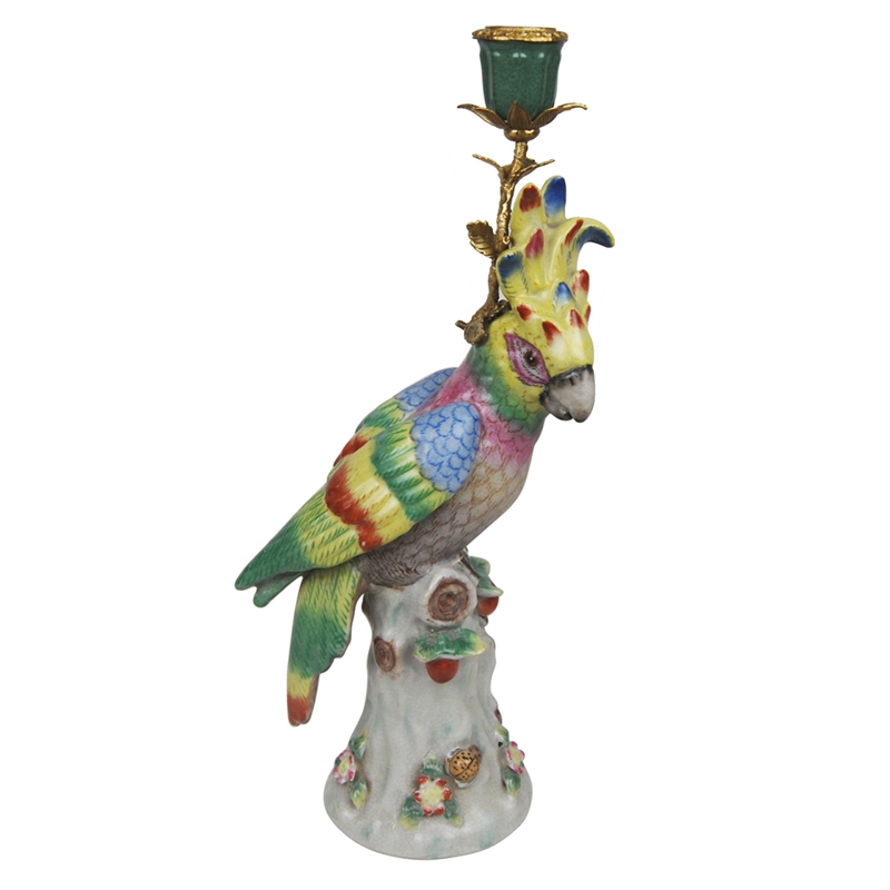 Подсвечник Corella Parrot Candlestick Мульти Подсвечник Corella Parrot Candlestick Мульти в Кирове | Loft Concept