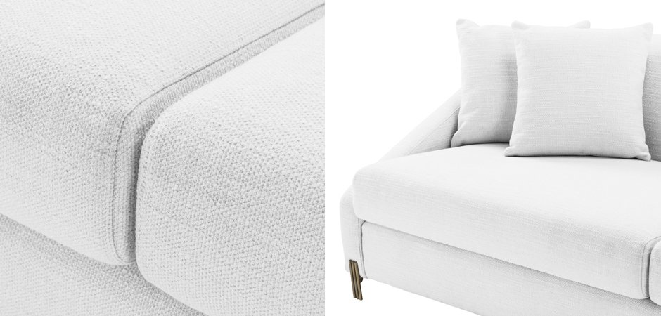 Диван Eichholtz Sofa Candice white Диван Eichholtz Sofa Candice white - Loft-Concept в Кирове