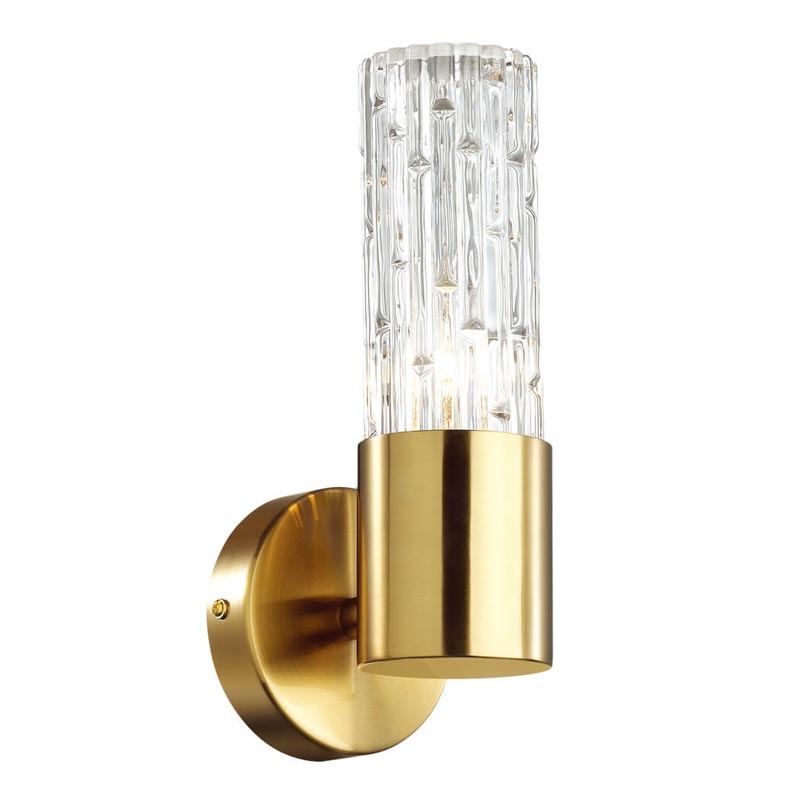 Бра Lorinda Wall lamp Прозрачный (Transparent) Золотой Бра Lorinda Wall lamp Прозрачный (Transparent) Золотой в Кирове | Loft Concept