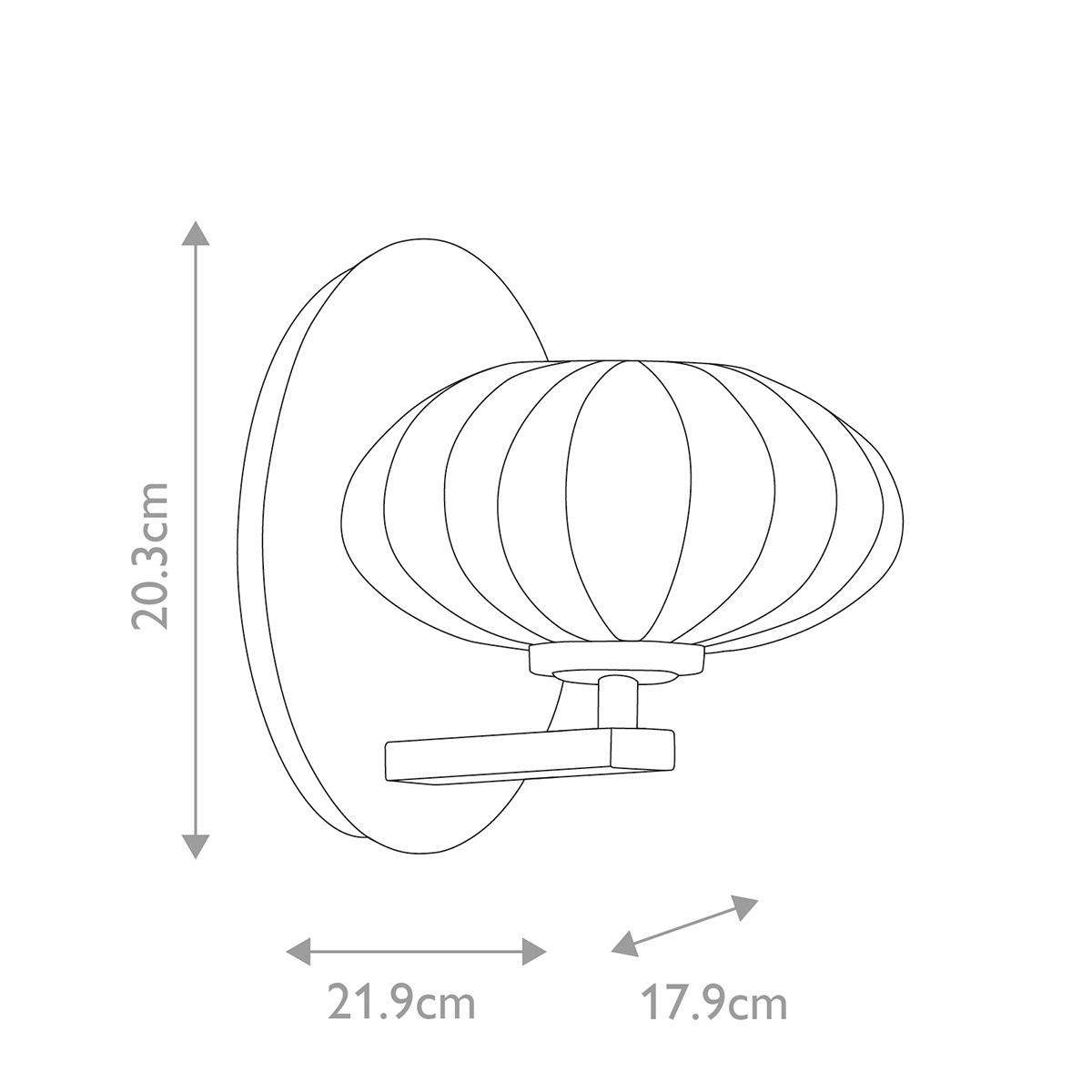  Бра с круглым плафон из матового белого стекла Kichler в Кирове