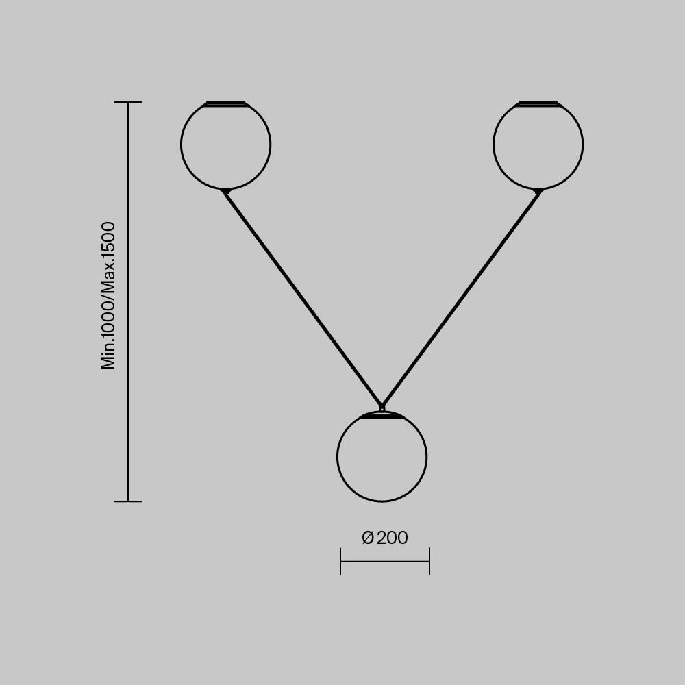 Подвесной светильник Twins 3000К 26Вт в Кирове