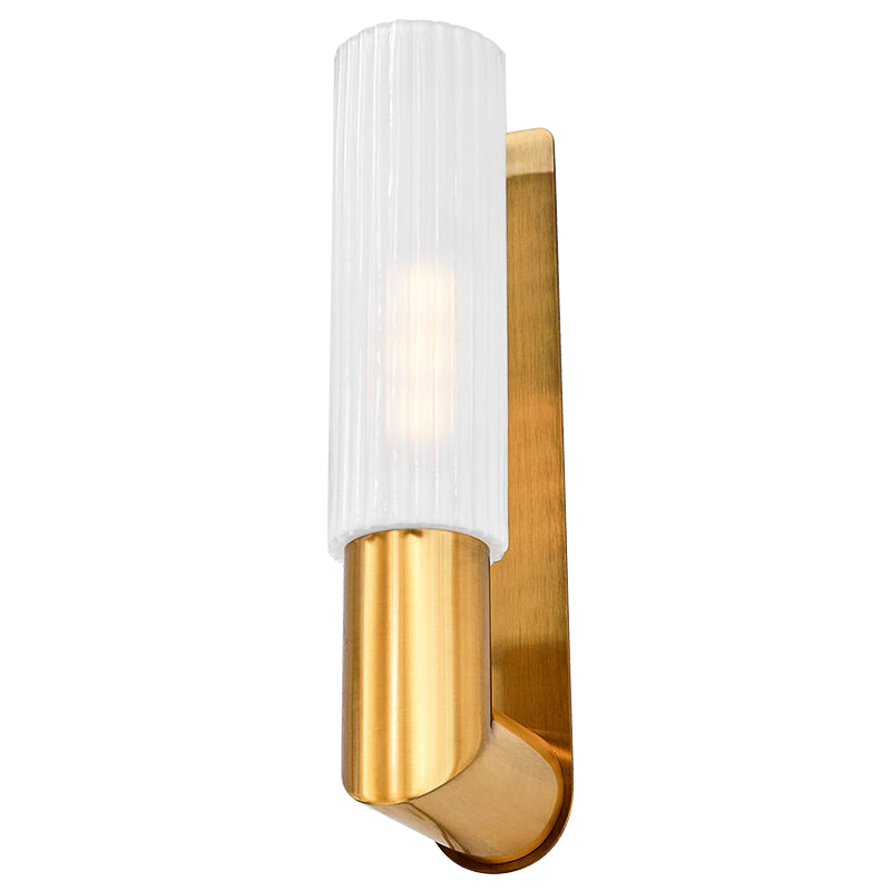 Бра Wiley Wall Lamp Белый Золотой Бра Wiley Wall Lamp Белый Золотой в Кирове | Loft Concept