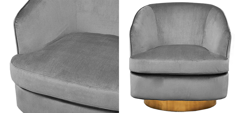 Кресло Stardust Armchair Grey Кресло Stardust Armchair Grey - Loft-Concept в Кирове