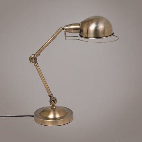Настольная лампа Antic Work Table Lamp Латунь Античная полированная Настольная лампа Antic Work Table Lamp Латунь Античная полированная в Кирове | Loft Concept