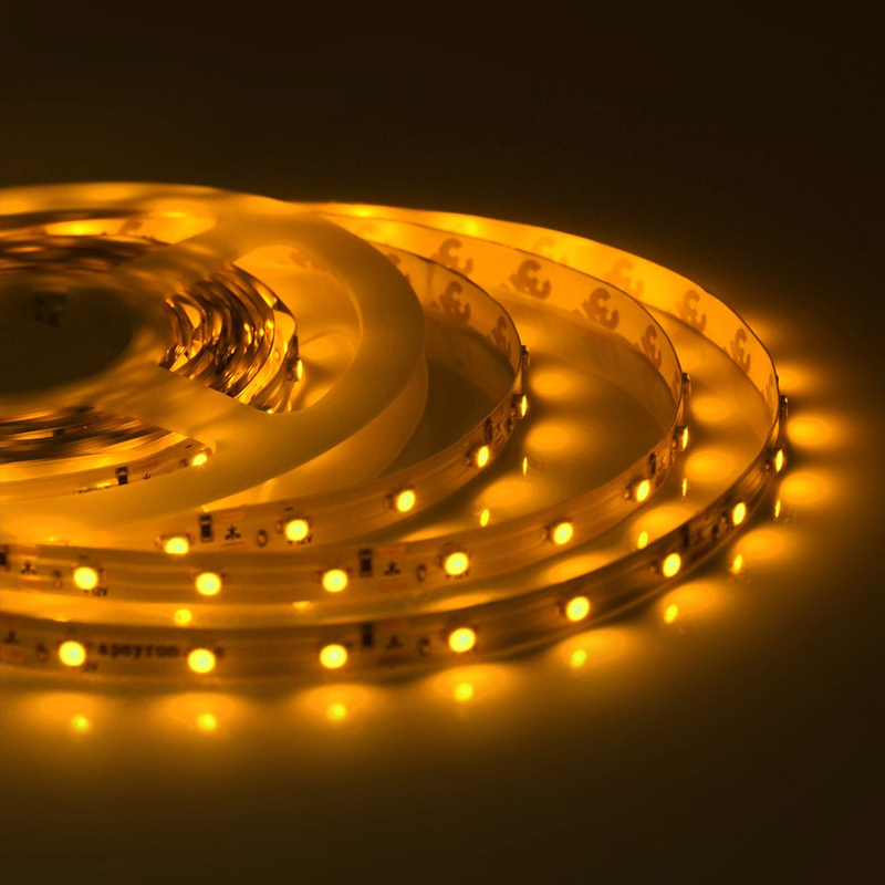 Светодиодная влагозащищенная лента 4,8W/m 60LED/m 3528SMD желтый 5M Белый Светодиодная влагозащищенная лента 4,8W/m 60LED/m 3528SMD желтый 5M Белый в Кирове | Loft Concept