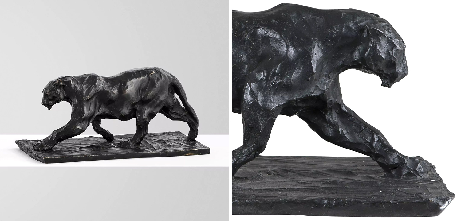 Декоративная статуэтка Eichholtz Jaguar Art Deco - фото