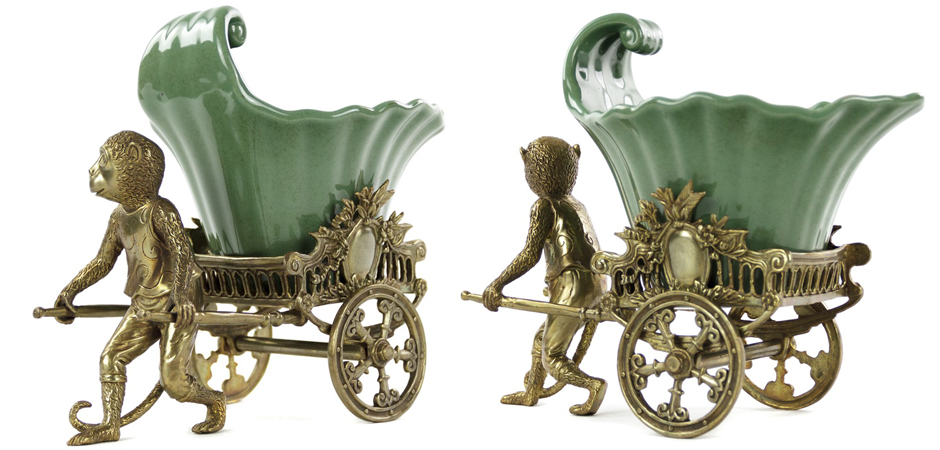 Чаша Monkey and Cart - фото №1