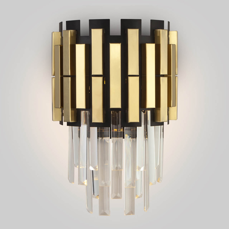 Бра Garsent Sconce Черный Золотой Бра Garsent Sconce Черный Золотой в Кирове | Loft Concept