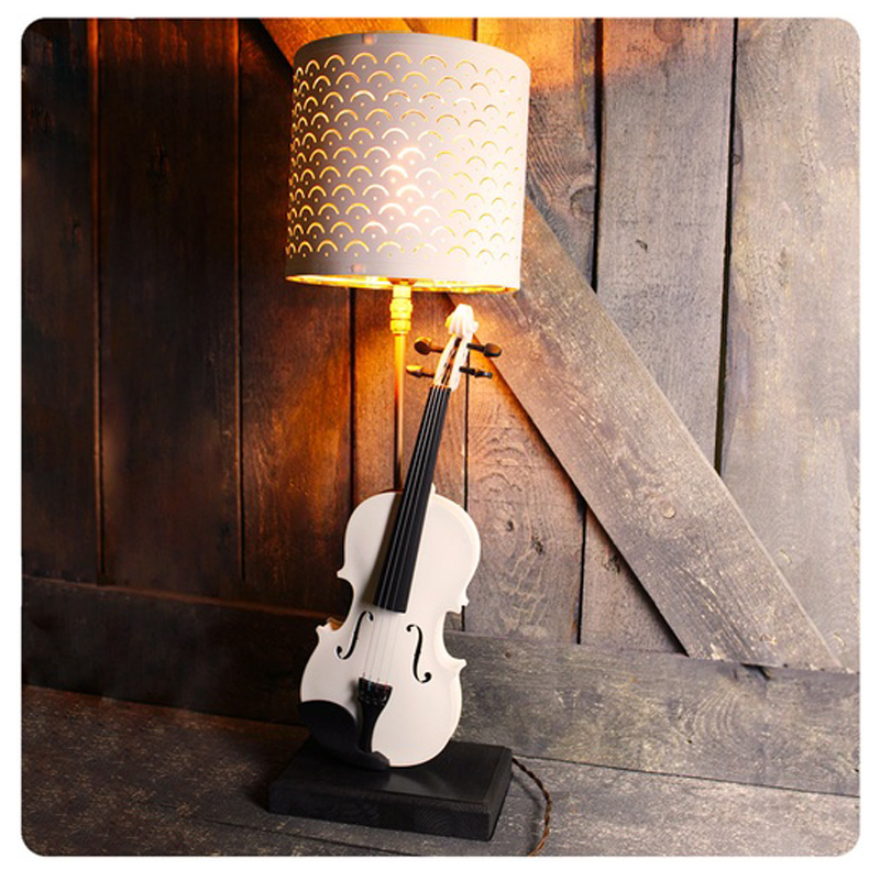 Настольная лампа Violin white Белый Настольная лампа Violin white Белый в Кирове | Loft Concept