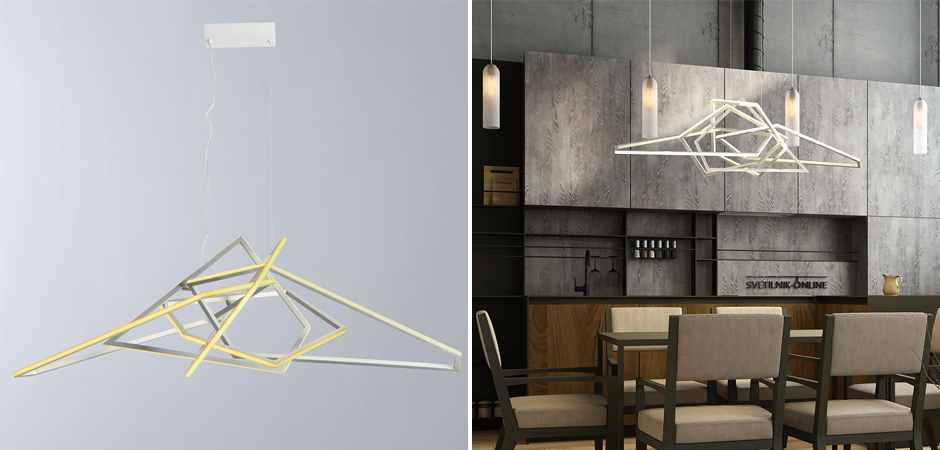 Светодиодная люстра Dimensions Белая Светодиодная люстра Dimensions Белая - Loft-Concept в Кирове