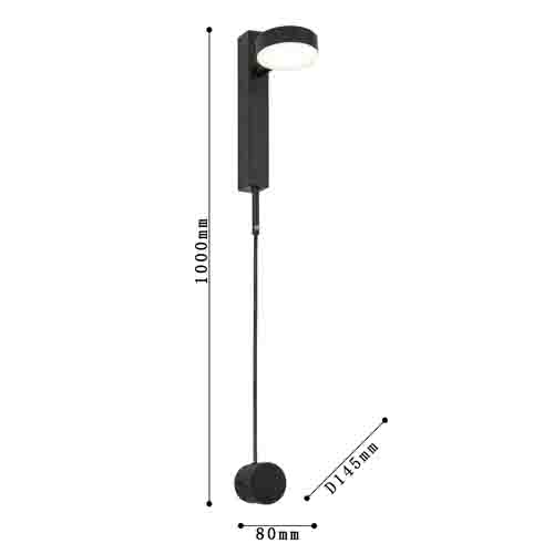 Бра светодиодное с круглым плафоном в форме таблетки Maxine Light в Кирове