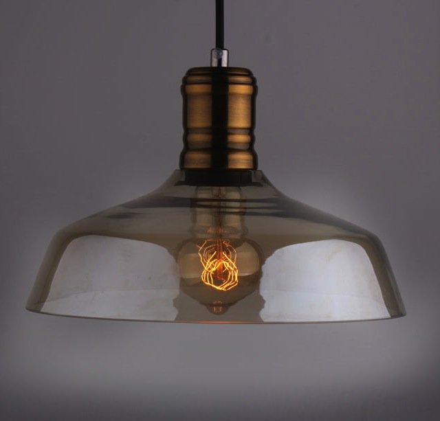 Подвесной светильник Loft Industrial French Retro Glass Прозрачный Подвесной светильник Loft Industrial French Retro Glass Прозрачный в Кирове | Loft Concept
