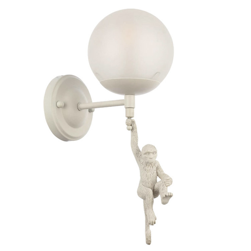 Бра Hanging Monkey Белый Бра Hanging Monkey Белый в Кирове | Loft Concept