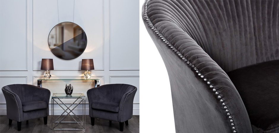Кресло JackFlower Armchair grey Кресло JackFlower Armchair grey - Loft-Concept в Кирове