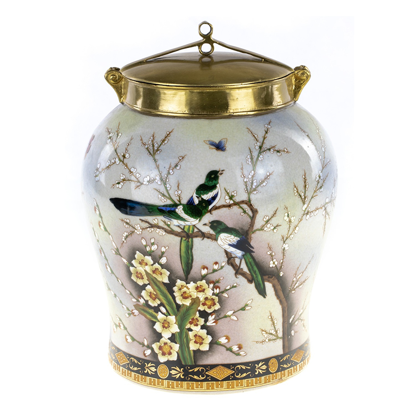 Ваза Magpies on Cherry Blossom Vase Золотой Мульти Ваза Magpies on Cherry Blossom Vase Золотой Мульти в Кирове | Loft Concept