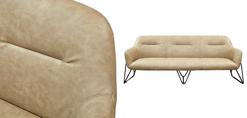 Диван Triangular Legs Triple Sofa Диван Triangular Legs Triple Sofa - Loft-Concept в Кирове