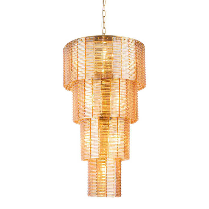 Люстра Branwen Amber Chandelier 51 Янтарный Золотой Люстра Branwen Amber Chandelier 51 Янтарный Золотой в Кирове | Loft Concept