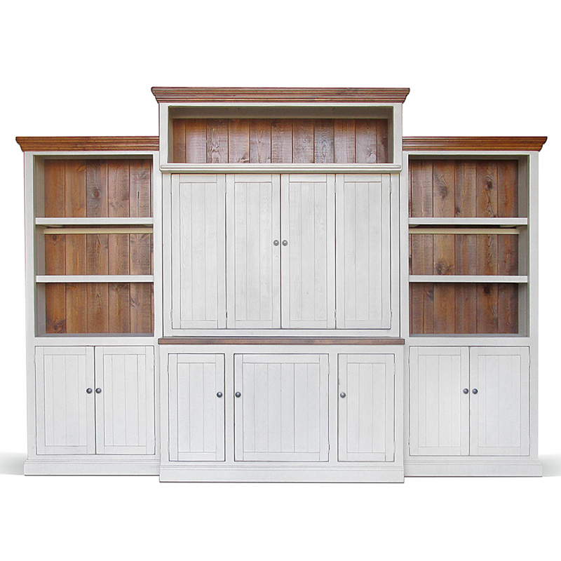 Шкаф-стеллаж Venanzo Provence HARMONIE Weathered White Белый Шкаф-стеллаж Venanzo Provence HARMONIE Weathered White Белый в Кирове | Loft Concept